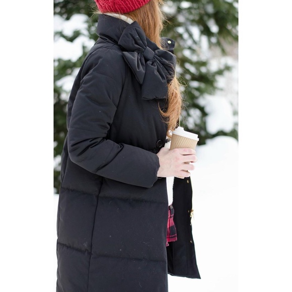 Kate Spade Bow Down Puffer Coat FLAW - Picture 13 of 13